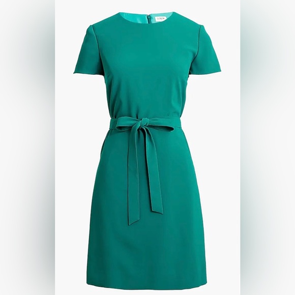 J. Crew Belted suiting dress - Picture 2 of 4